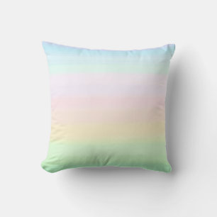 Elegant Pastel Colours Gradient Cushion
