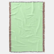 Elegant pastel green Minimalist and chic Blanket