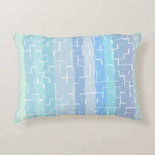 Elegant Pastel Multi-Colour Abstract Pattern Decorative Cushion