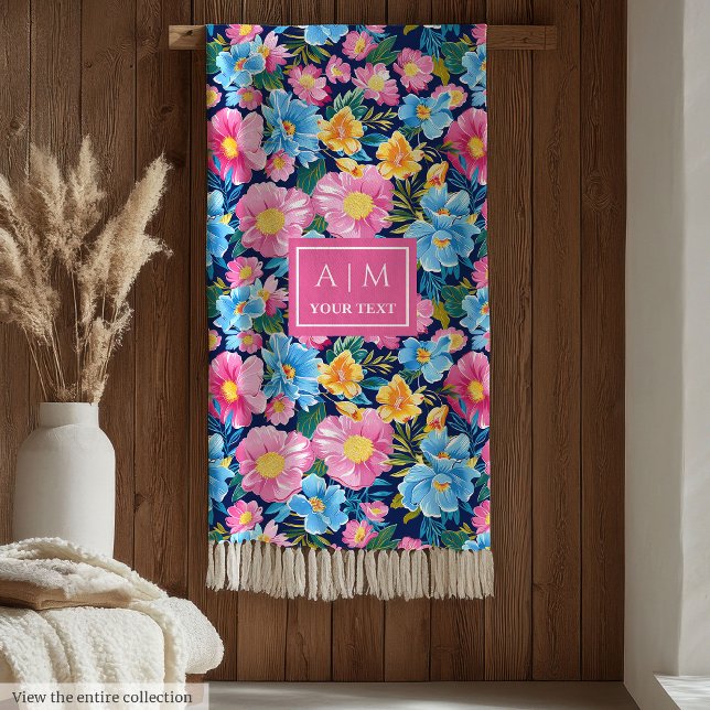 Elegant Pastel Pink Blanket Custom Wedding Gift (Elegant Pastel Pink Chic Blanket for Custom Wedding)