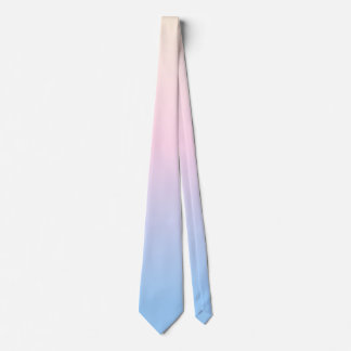 elegant pastel pink blue bright gradient colours tie