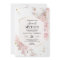 Elegant Pastel Pink Floral Frame Fancy