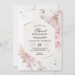 Elegant Pastel Pink Floral Frame Fancy Invitation<br><div class="desc">Elegant Pastel Pink Floral Frame Fancy</div>