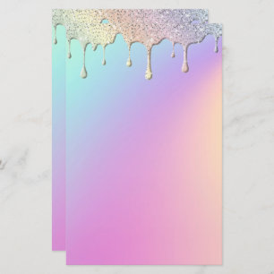 Elegant pastel stationery