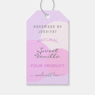 Elegant Pastel Template Product Packaging Supplies Gift Tags