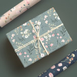 Elegant Pastel Watercolor Wildflower Meadow Wrapping Paper Sheet<br><div class="desc">Enjoy a glimpse of spring with this beautiful watercolor design. Perfect for spring weddings,  baby showers,  or birthdays!</div>