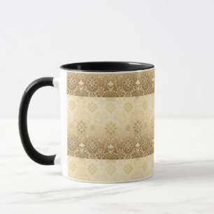 Elegant pattern design mug