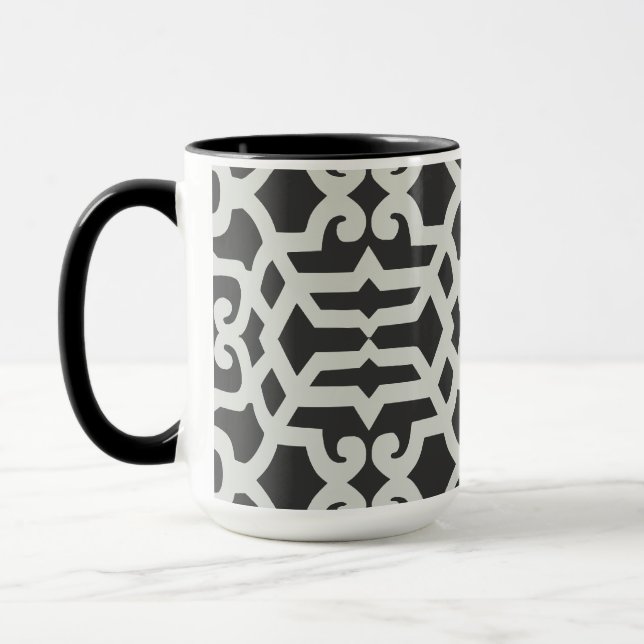 Elegant Pattern Mug (Left)