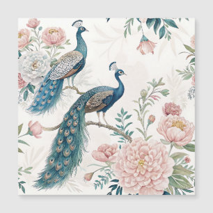 Elegant Peacock Floral Vintage (6)