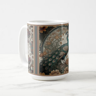 Elegant Peacock Mug