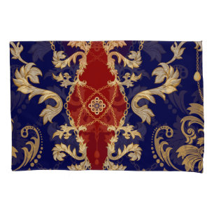 Elegant Pear Fruits: Vintage Seamless Pillowcase