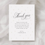 Elegant Pearls Bridal Shower  Thank You Card<br><div class="desc">Express your gratitude with the Elegant Pearls Bridal Shower Thank You Card, designed to reflect the same timeless sophistication as the bridal shower itself. This card features delicate white pearls and chic script typography, capturing the essence of refined elegance. The classic black and white design exudes glamour and simplicity, making...</div>