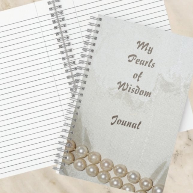 Elegant Pearls of Wisdom Journal (Creator Uploaded)