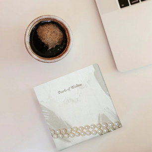 Elegant Pearls of Wisdom Post-it Notes