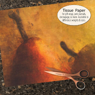 Elegant Pears Painting Tissue Paper