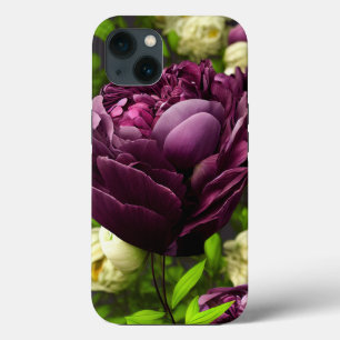 Elegant Peonies & Roses Phone Case