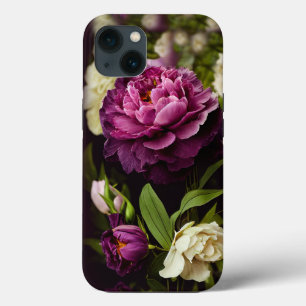 Elegant Peonies & Roses Phone Case