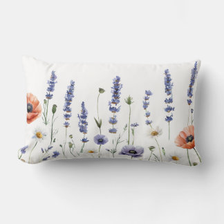 Elegant Peony Blooms Pillow