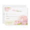 Elegant Peony Floral Business Gift Certificate