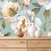 Elegant Peony Seamless Pattern |