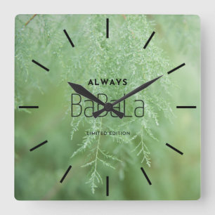 Elegant Personalised Acrylic Wall Clock