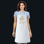Elegant Personalised Apron Logo Custom Uniform<br><div class="desc">Custom business logo apron designed for corporate branding, promotional events, and professional use. This personalised apron is perfect for small business owners, restaurants, cafés, catering companies, and corporate teams who want to showcase their brand in style. Easily customise with your company logo, business name, or slogan to create branded staff...</div>