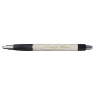 Elegant Personalised Beige & Linen Swirl Pattern