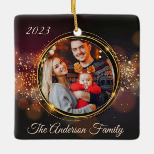 Elegant Personalised Christmas Ornament