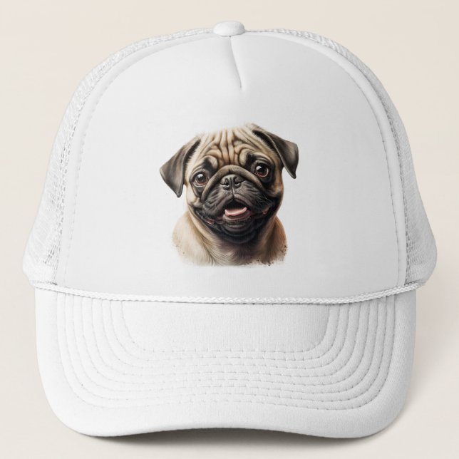 Elegant Personalised Custom Modern simple Trucker Hat (Front)