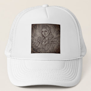 Elegant Personalised Custom Modern simple Trucker Hat