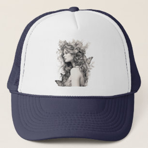 Elegant Personalised Custom Modern simple Trucker Hat
