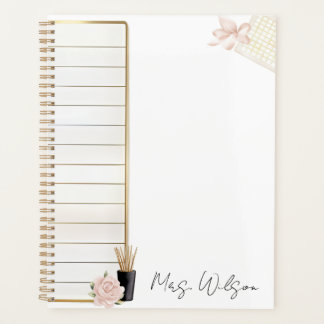 Elegant Personalised Daily Planner