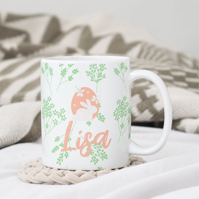 Elegant Personalised Easter Mug for Moms (Creator Uploaded)