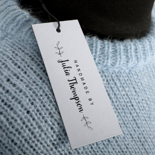 Elegant Personalised Handmade By Rubber Stamp