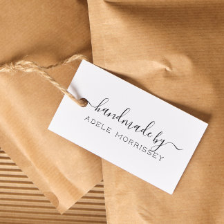 Elegant Personalised Handmade By Rubber Stamp