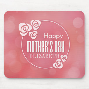 Elegant Personalised Happy Mother's Day Mousepad