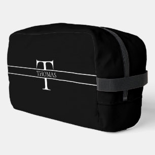 Elegant Personalised Monogrammed Custom Name  Dopp Kit