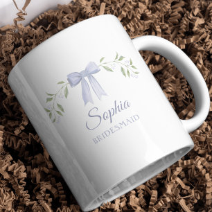 Elegant Personalised Name Bridesmaid Proposal Gift Coffee Mug
