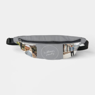 Elegant Personalised Photo Name Cut & Sew Bag