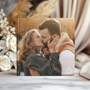 Elegant Personalised Photo Wedding  Guest Book