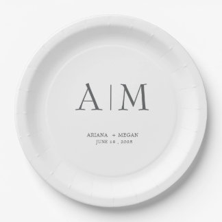 Elegant Personalised Plates | Custom Party Decor