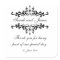 Elegant Personalised Thank You Wedding Stickers