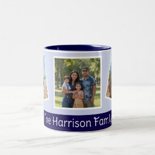 Elegant personalised trend Beautiful Memories Two-Tone Coffee Mug
