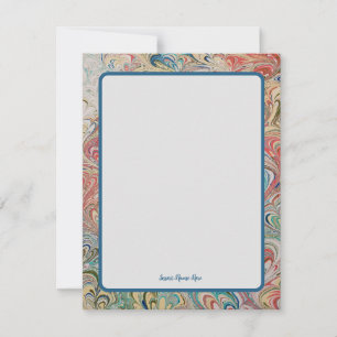 Elegant Personalised Vintage Look Card