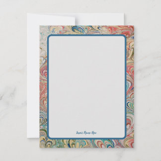 Elegant Personalised Vintage Look Card