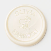 Elegant Personalised Wedding Wax Seal