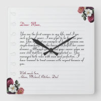 Elegant Personalized Love Letter Handwritten