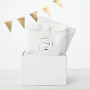 Elegant Personalized Wedding Custom Modern Gift Favour Bag