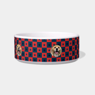 Elegant Pet Accessory Custom Name Customised Pet Bowl