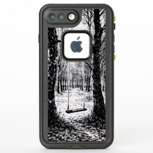 Elegant phone case with natural landscapes